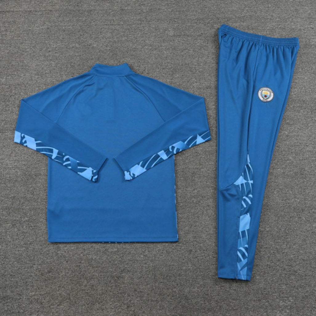 Manchester City training tracksuit 2023/24 light blue