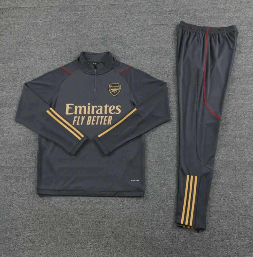 Arsenal training tracksuit 2023/24 gray