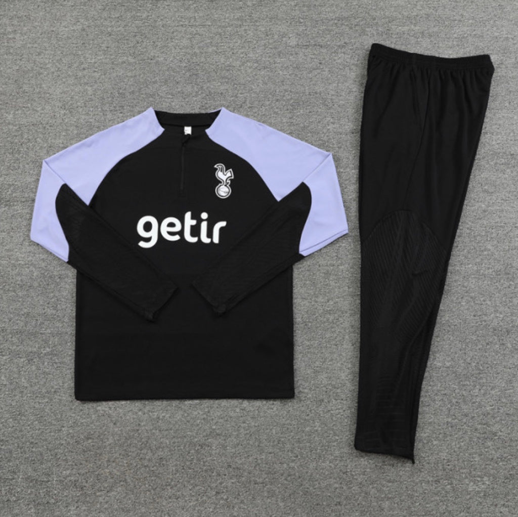 Tottenham training tracksuit 2023/24 black