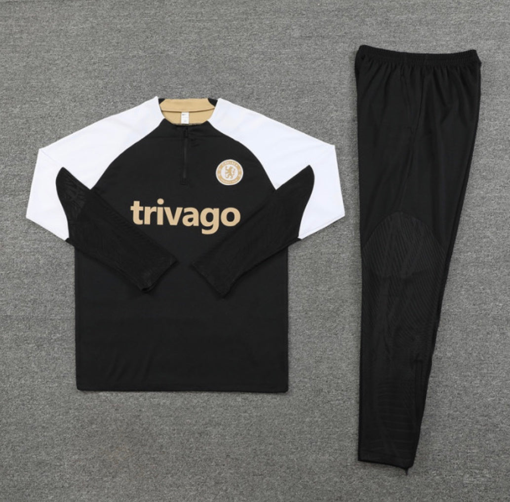 Chelsea training tracksuit 2023/24 black