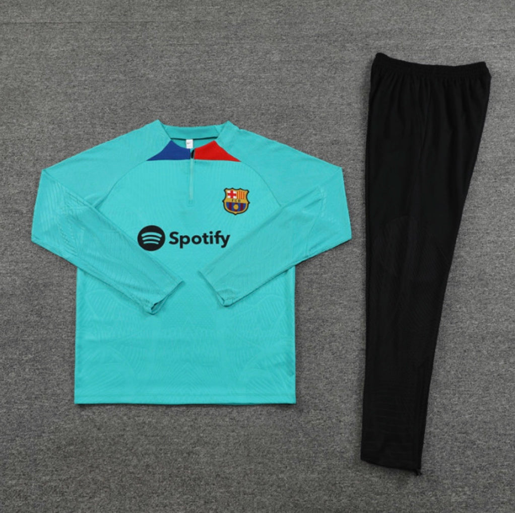 Barcelona training tracksuit 2023/24 light blue