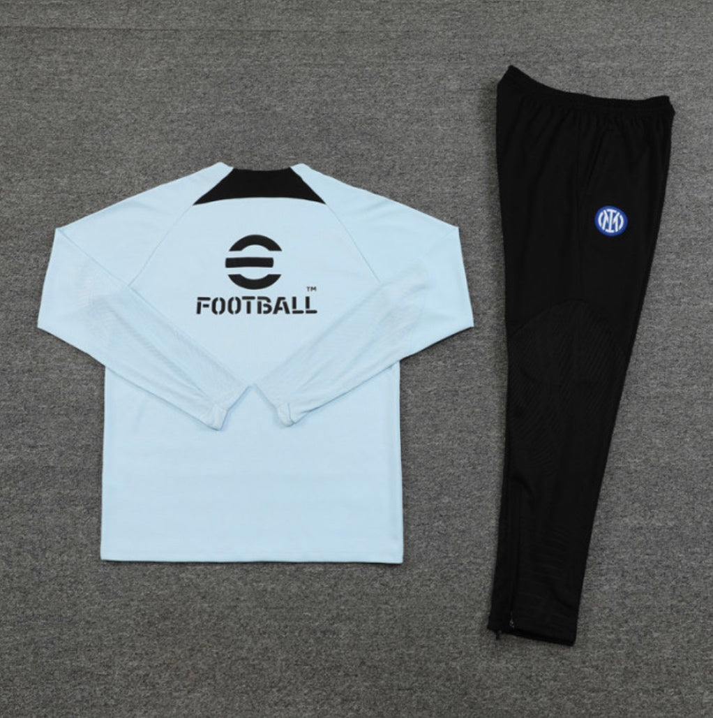 Inter training tracksuit 2023/24 light blue