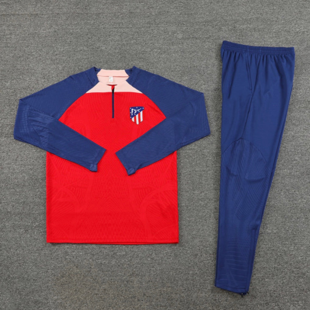 Atletico Madrid training tracksuit 2023/24 red and blue