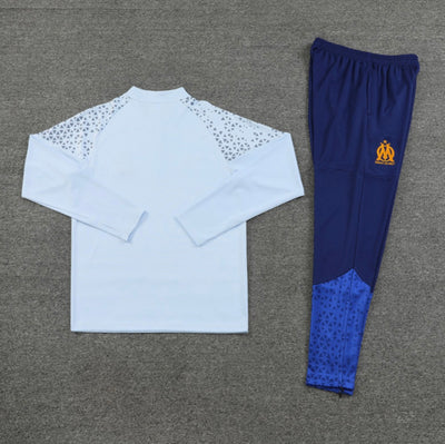 Marseille training tracksuit 2023/24 white and blue