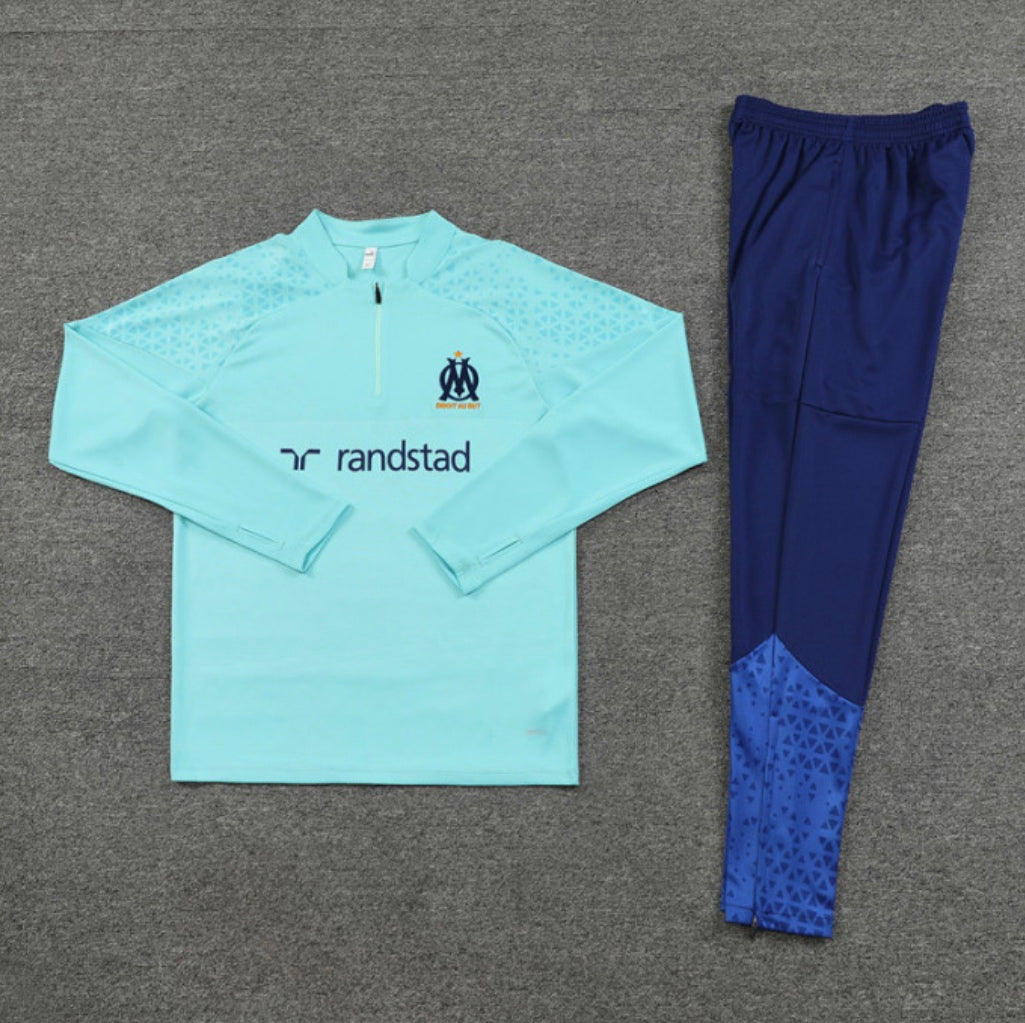 Marseille training tracksuit 2023/24 light blue