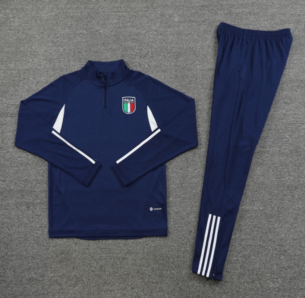 Italy training tracksuit 2023/24 blue