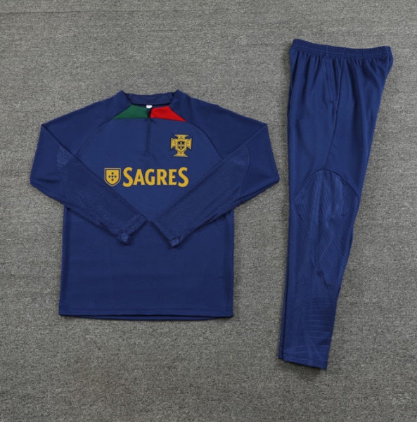 Portugal training tracksuit 2023/24 blue