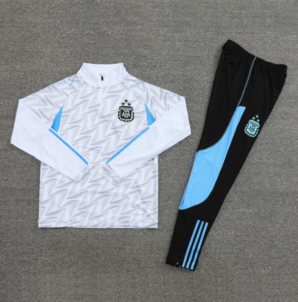 Argentina training tracksuit 2023/24 white and black