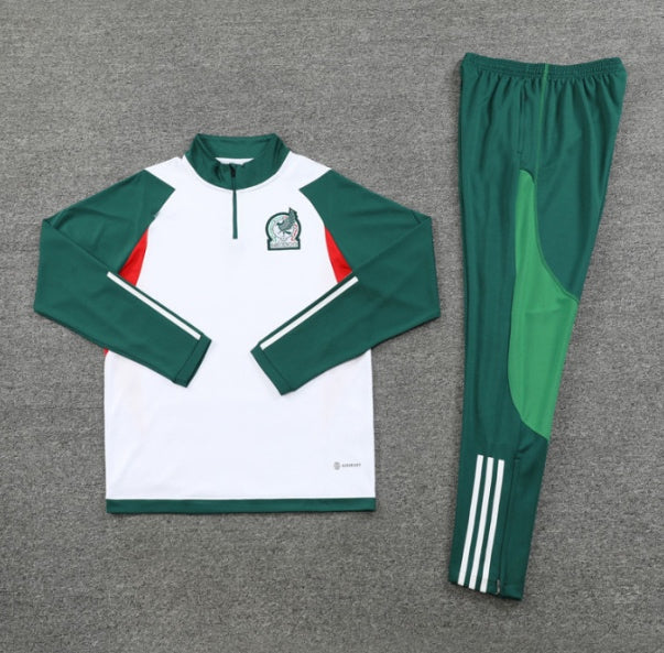 Mexico training tracksuit 2023/24 white and green